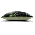 Black-Sage Green - Side - Evans Lichfield Jungle Tiger Cushion Cover