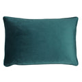 Teal - Side - Evans Lichfield Midnight Garden Aquilegia Cushion Cover