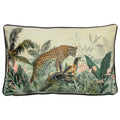 Multicoloured - Front - Evans Lichfield Manyara Leopard Cushion Cover