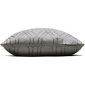 Graphite - Back - Prestigious Textiles Othello Cushion Cover