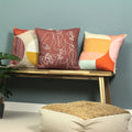 Red Clay - Side - Furn Recycled Bodyart Cushion Cover