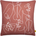 Red Clay - Front - Furn Recycled Bodyart Cushion Cover