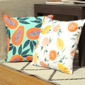 Multicoloured - Lifestyle - Furn Les Fruits Outdoor Cushion Cover