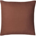 Rust - Back - Paoletti Laurel Botanical Cushion Cover