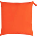 Orange - Front - Furn Plain Outdoor Cushion Cover