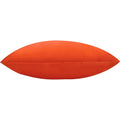 Orange - Back - Furn Plain Outdoor Cushion Cover