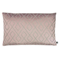 Rose - Front - Prestigious Textiles Pivot Geometric Cushion Cover