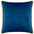 Royal Blue-Teal - Back - Furn Serpentine Animal Print Cushion Cover