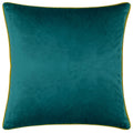 Ochre Yellow-Blue - Back - Furn Serpentine Animal Print Cushion Cover