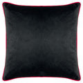 Pink-Charcoal - Back - Furn Serpentine Animal Print Cushion Cover