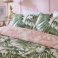 Blush-Green - Side - Furn Parlor Palm Duvet Cover Set