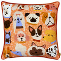 Multicoloured - Front - Furn Woofers Dog Cushion Cover