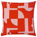 Red-Pink - Front - Furn Manhattan Abstract Cushion Cover