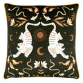 Black-Gold - Front - Furn Tiger Fish Cushion Cover