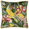 Mustard Yellow - Front - Furn Medinilla Tropical Cushion Cover