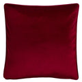 Cream-Maroon - Back - Furn Let It Snow Santa Claus Christmas Cushion Cover