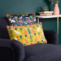 Navy - Lifestyle - Furn Herons Illustration Cushion Cover