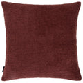 Marsala Red - Front - Paoletti Nellim Bouclé Textured Cushion Cover