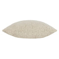Natural - Back - Paoletti Nellim Bouclé Textured Cushion Cover
