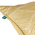 Gold - Side - Seymour Jacquard Embroidered Cushion Cover