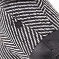 Black - Lifestyle - Paoletti Jacquard Zebra Doorstop