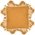 Ginger - Front - Yard Anko Tassel Macramé Cushion Cover