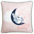 Pink - Front - Peter Rabbit Sleepy Head Cushion Cover