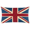 Blue-Red - Front - Evans Lichfield Tapestry Union Jack Cushion Cover