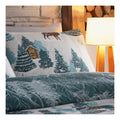 Blue - Back - Furn Arcticus Arctic Animals Duvet Cover Set