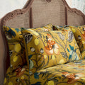 Ochre - Front - EW by Edinburgh Weavers Morton Sateen Floral Housewife Pillowcase (Pack of 2)