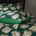 Emerald - Back - EW by Edinburgh Weavers Magali Sateen Tropical Housewife Pillowcase (Pack of 2)