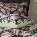 Mint - Back - EW by Edinburgh Weavers Magali Sateen Tropical Housewife Pillowcase (Pack of 2)