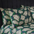 Emerald - Front - EW by Edinburgh Weavers Magali Sateen Tropical Housewife Pillowcase (Pack of 2)