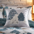 Blue - Side - Furn Arcticus Arctic Animals Duvet Cover Set