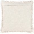 Yolk - Back - Yard Hara Woven Fringe Cushion Cover