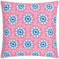 Multicoloured - Back - Furn Melhoun Abstract Floral Outdoor Cushion Cover