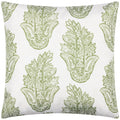 Olive - Back - Paoletti Kalindi Paisley Outdoor Cushion Cover