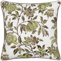 Green - Front - Wylder Jacquard Pomegranate Cushion Cover