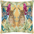 Multicoloured - Front - Wylder Kali Leopard Outdoor Cushion Cover