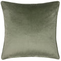 Olive - Back - Furn Marttel Jacquard Geometric Cushion Cover