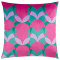 Pink-Jade - Front - Heya Home Raeya Art Deco Cushion Cover