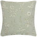 Sage - Front - Wylder Sophia New Floral Jacquard Cushion Cover