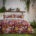 Redwood - Front - Furn Amanita Abstract Mushrooms Duvet Cover Set