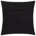 Black - Back - Hoem Ibizia Abstract Cushion Cover