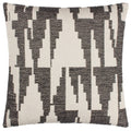 Black - Front - Hoem Ibizia Abstract Cushion Cover