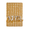 Ochre - Front - Furn Toasty Waffle Throw