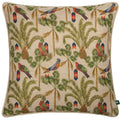 Multicoloured - Front - Wylder Akamba Tropical Palm Tree Cushion Cover