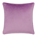 Multicoloured - Back - Furn Amelie Velvet Doodles Cushion Cover