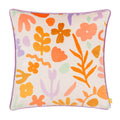 Multicoloured - Front - Furn Amelie Velvet Doodles Cushion Cover