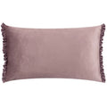 Heather-Smoke - Front - Wylder Tilly Reversible Velvet Cushion Cover